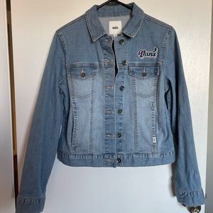 Vans Kids Button Down Jean Jacket - Size M